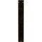Ekena Millwork Diane Wrought Iron Bracket, (Triple center brace), Antiqued Brass 2"W x 12"D x 15"H BKTM02X12X15TDIABS - alternate 3